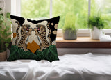 Mikro Tiger Reversible Indoor/Outdoor Rectangle Pillow
