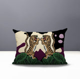 Mikro Tiger Reversible Indoor/Outdoor Rectangle Pillow