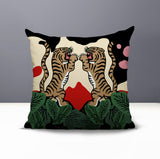 Mikro Tiger Reversible Indoor/Outdoor Square Pillow