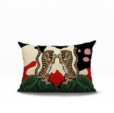 Mikro Tiger Reversible Indoor/Outdoor Rectangle Pillow