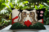 Mikro Tiger Reversible Indoor/Outdoor Rectangle Pillow
