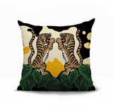 Mikro Tiger Reversible Indoor/Outdoor Square Pillow