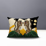 Mikro Tiger Reversible Indoor/Outdoor Rectangle Pillow