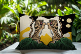 Mikro Tiger Reversible Indoor/Outdoor Rectangle Pillow