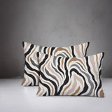 Mila Zebra Print Indoor/Outdoor Reversible Rectangular Pillow