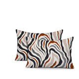 Mila Zebra Print Indoor/Outdoor Reversible Rectangular Pillow