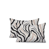 Mila Zebra Print Indoor/Outdoor Reversible Rectangular Pillow