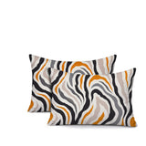Mila Zebra Print Indoor/Outdoor Reversible Rectangular Pillow