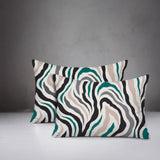 Mila Zebra Print Indoor/Outdoor Reversible Rectangular Pillow