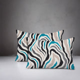 Mila Zebra Print Indoor/Outdoor Reversible Rectangular Pillow