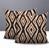 Millie Zebra Print Indoor/Outdoor Reversible Square Pillow