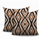 Millie Zebra Print Indoor/Outdoor Reversible Square Pillow