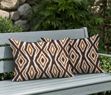 Millie Zebra Print Indoor/Outdoor Reversible Rectangular Pillow