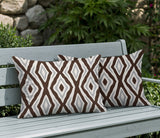 Millie Zebra Print Indoor/Outdoor Reversible Rectangular Pillow
