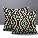 Millie Zebra Print Indoor/Outdoor Reversible Square Pillow