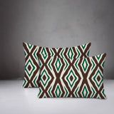 Millie Zebra Print Indoor/Outdoor Reversible Rectangular Pillow
