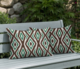 Millie Zebra Print Indoor/Outdoor Reversible Rectangular Pillow
