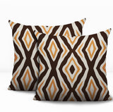 Millie Zebra Print Indoor/Outdoor Reversible Square Pillow