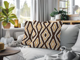 Millie Zebra Print Indoor/Outdoor Reversible Square Pillow