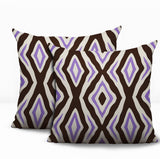 Millie Zebra Print Indoor/Outdoor Reversible Square Pillow