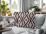 Millie Zebra Print Indoor/Outdoor Reversible Square Pillow