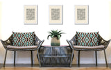 Millie Zebra Print Indoor/Outdoor Reversible Rectangular Pillow