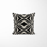 Mina Abstract Reversible Indoor/Outdoor Square Pillow Cover