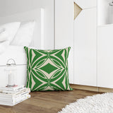 Mina Abstract Reversible Indoor/Outdoor Square Pillow Cover