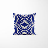 Mina Abstract Reversible Indoor/Outdoor Square Pillow Cover