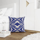 Mina Abstract Reversible Indoor/Outdoor Square Pillow Cover