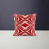 Mina Abstract Reversible Indoor/Outdoor Square Pillow Cover
