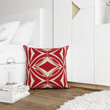 Mina Abstract Reversible Indoor/Outdoor Square Pillow Cover