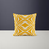 Mina Abstract Reversible Indoor/Outdoor Square Pillow Cover