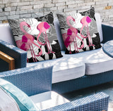 Mingo Animal Reversible Indoor/Outdoor Square Pillow