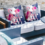 Mingo Animal Reversible Indoor/Outdoor Square Pillow