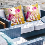 Mingo Animal Reversible Indoor/Outdoor Square Pillow