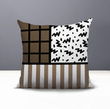 Minka Abstract Reversible Indoor/Outdoor Square Pillow