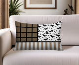 Minka Abstract Reversible Indoor/Outdoor Square Pillow