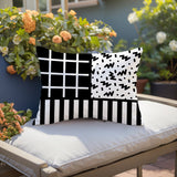 Minka Abstract Reversible Indoor/Outdoor Square Pillow