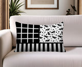 Minka Abstract Reversible Indoor/Outdoor Square Pillow
