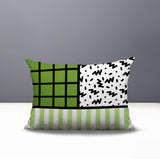 Minka Abstract Reversible Indoor/Outdoor Rectangle Pillow