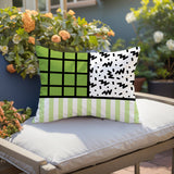 Minka Abstract Reversible Indoor/Outdoor Square Pillow