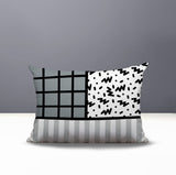 Minka Abstract Reversible Indoor/Outdoor Rectangle Pillow