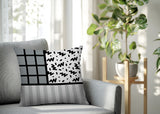 Minka Abstract Reversible Indoor/Outdoor Square Pillow