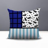 Minka Abstract Reversible Indoor/Outdoor Square Pillow