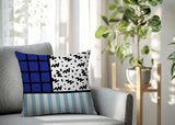 Minka Abstract Reversible Indoor/Outdoor Square Pillow