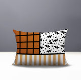 Minka Abstract Reversible Indoor/Outdoor Rectangle Pillow