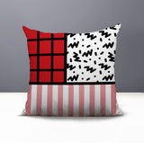 Minka Abstract Reversible Indoor/Outdoor Square Pillow
