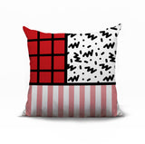 Minka Abstract Reversible Indoor/Outdoor Square Pillow