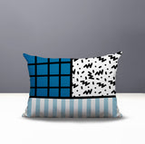 Minka Abstract Reversible Indoor/Outdoor Rectangle Pillow